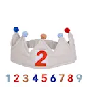 Magic födelsedagskrona 34x9 cm Multi