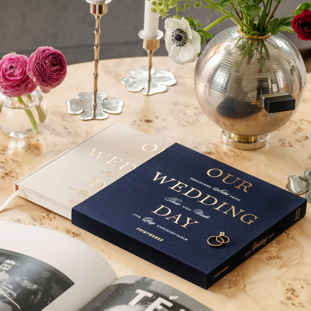 Printworks Gästbok bröllop