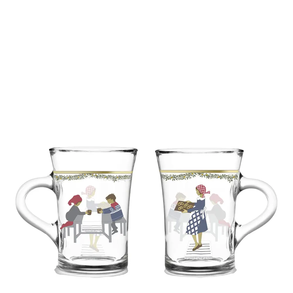 Christmas Hotdrink-lasi 2024 23 cl 2 kpl