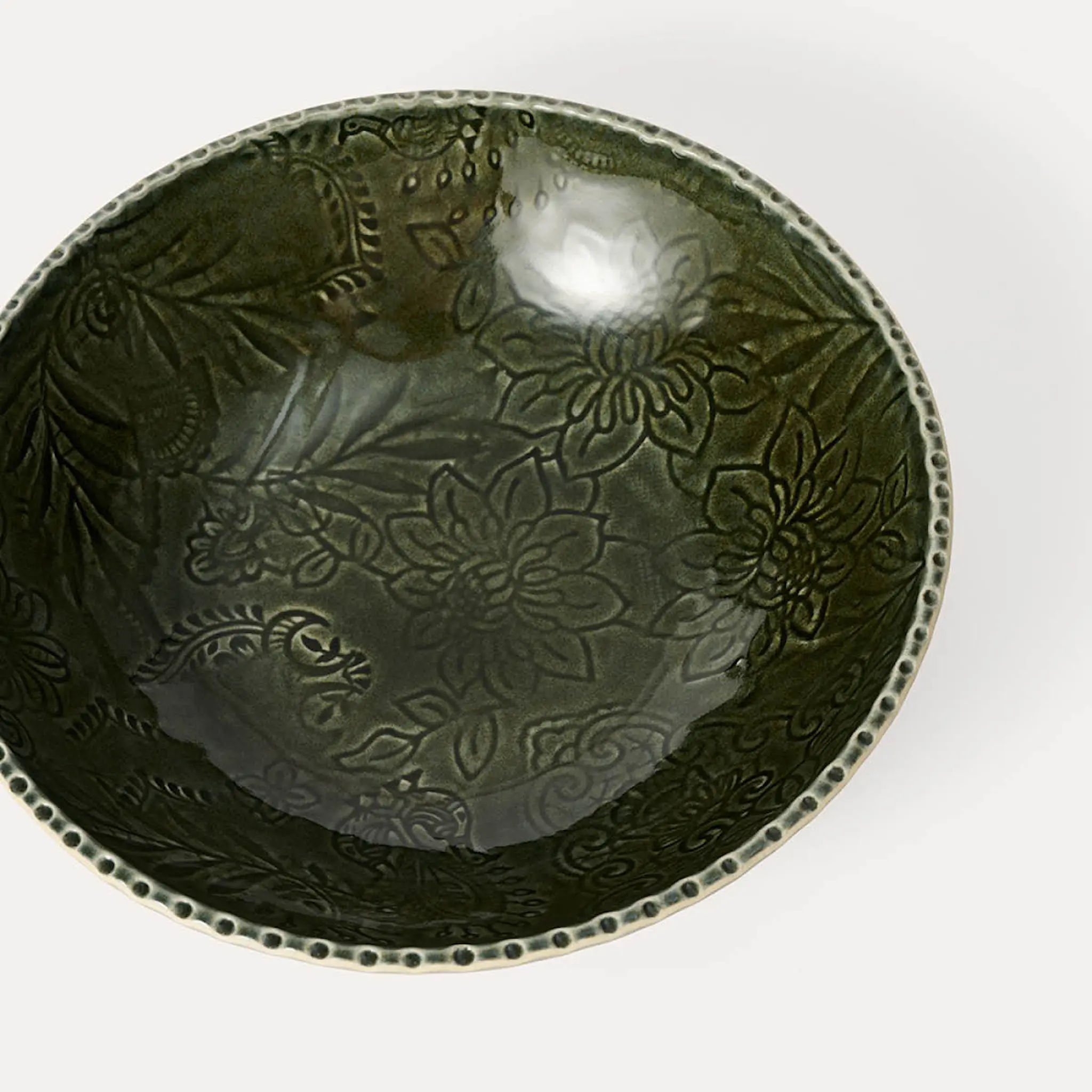 Sthål Arabesque dyp tallerken 24 cm Shadow