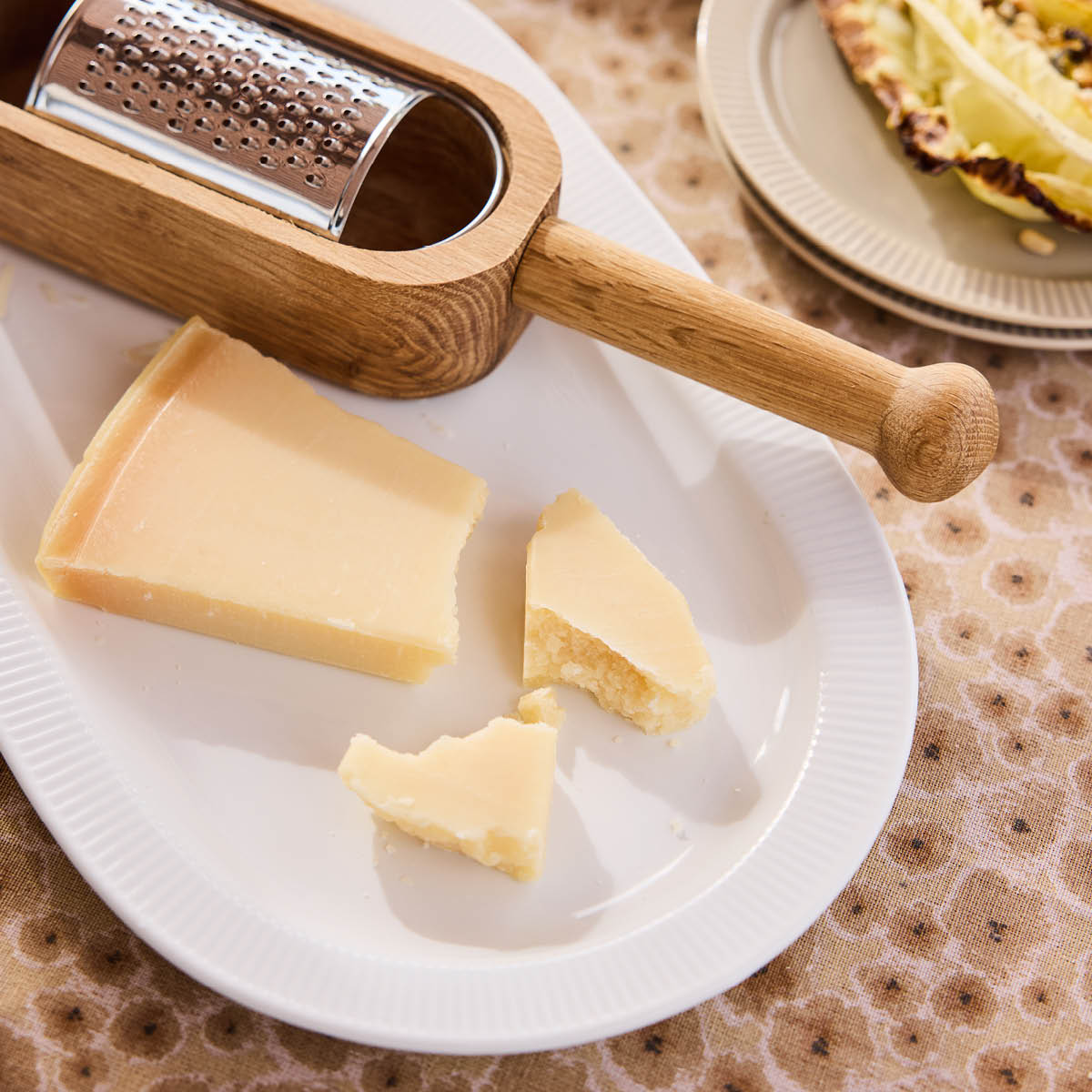 Sagaform Inka serveringsfat 34x20 cm hvit