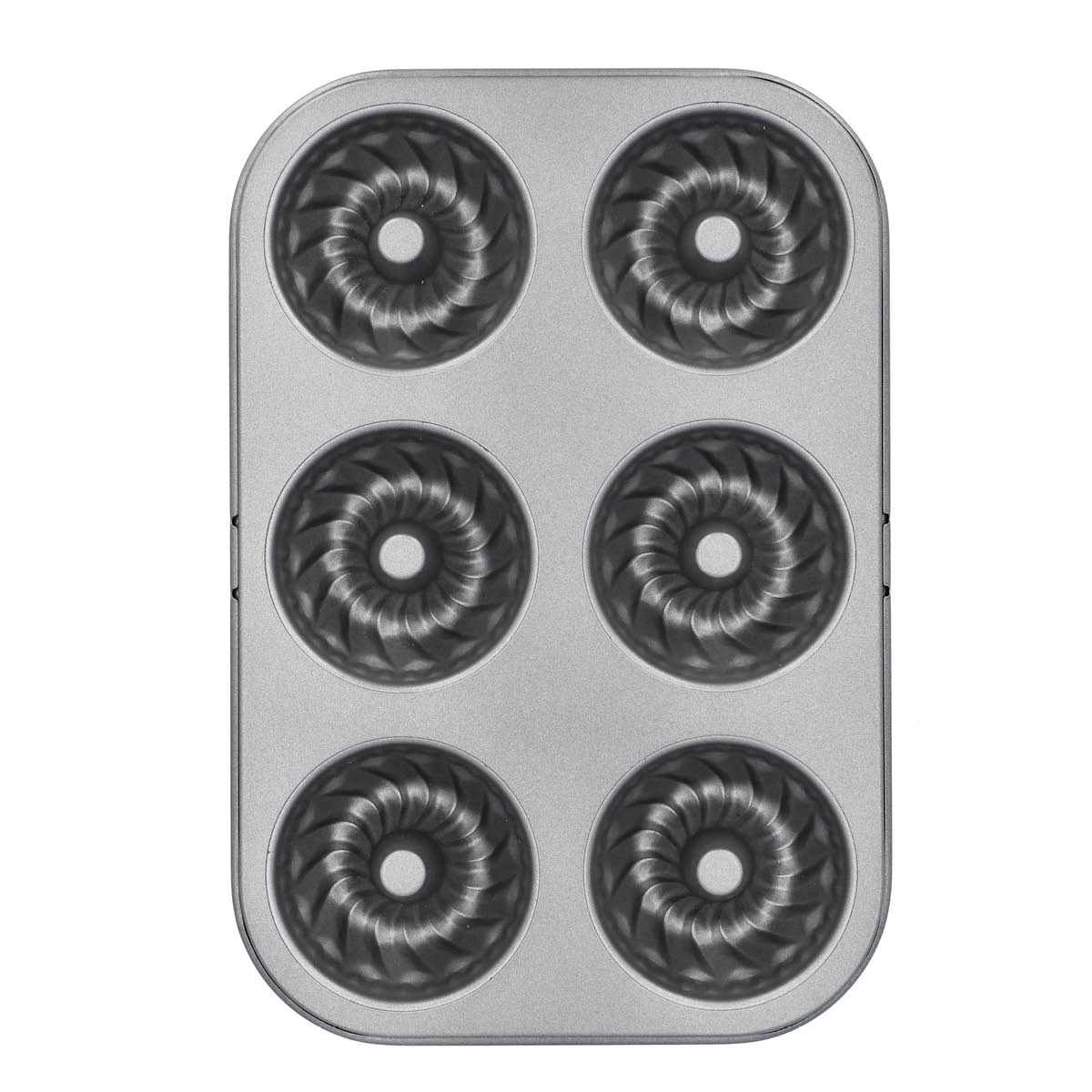 Birkmann Minibakeform 6 stk 26x18 cm sølv