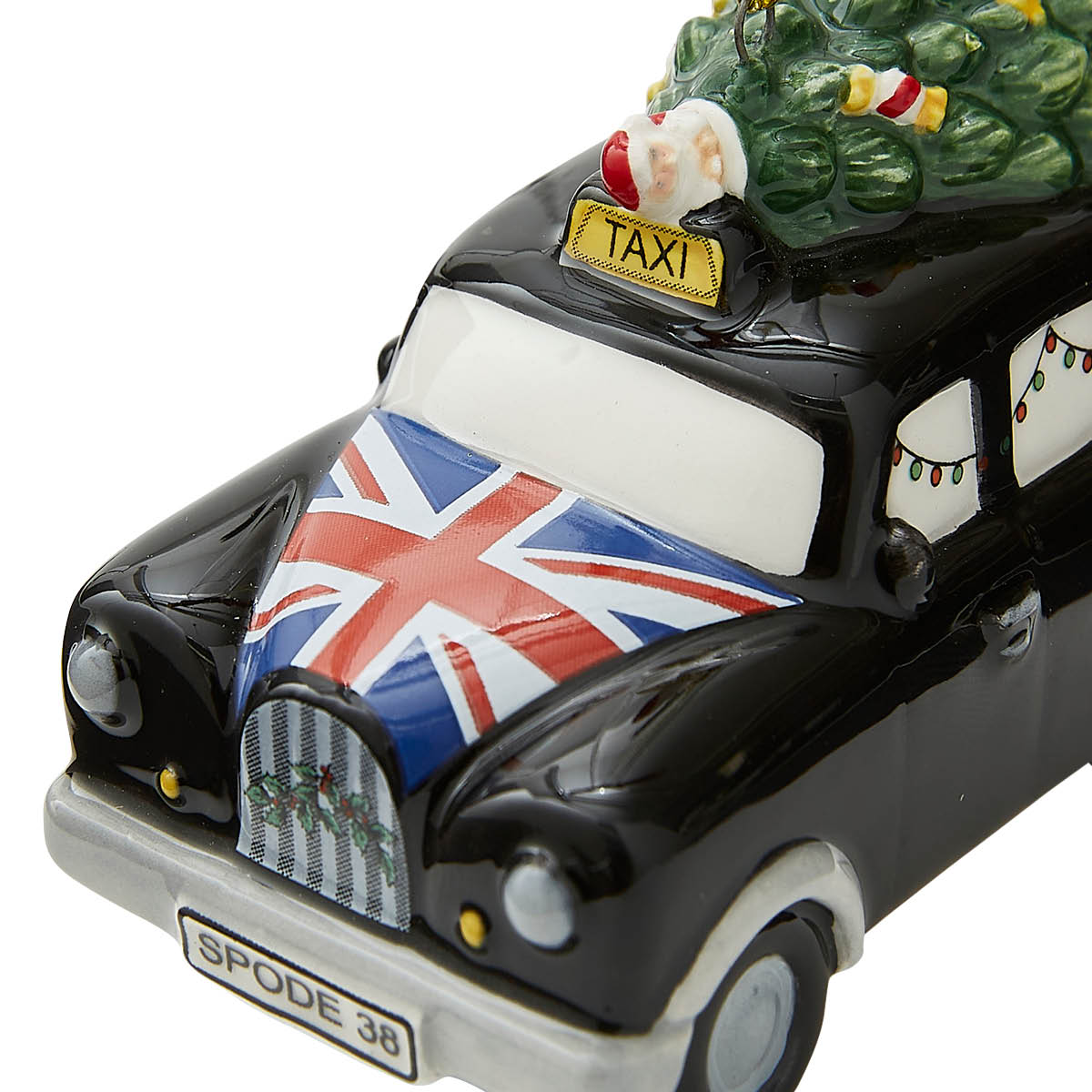 Spode Christmas Tree julgranspynt taxi