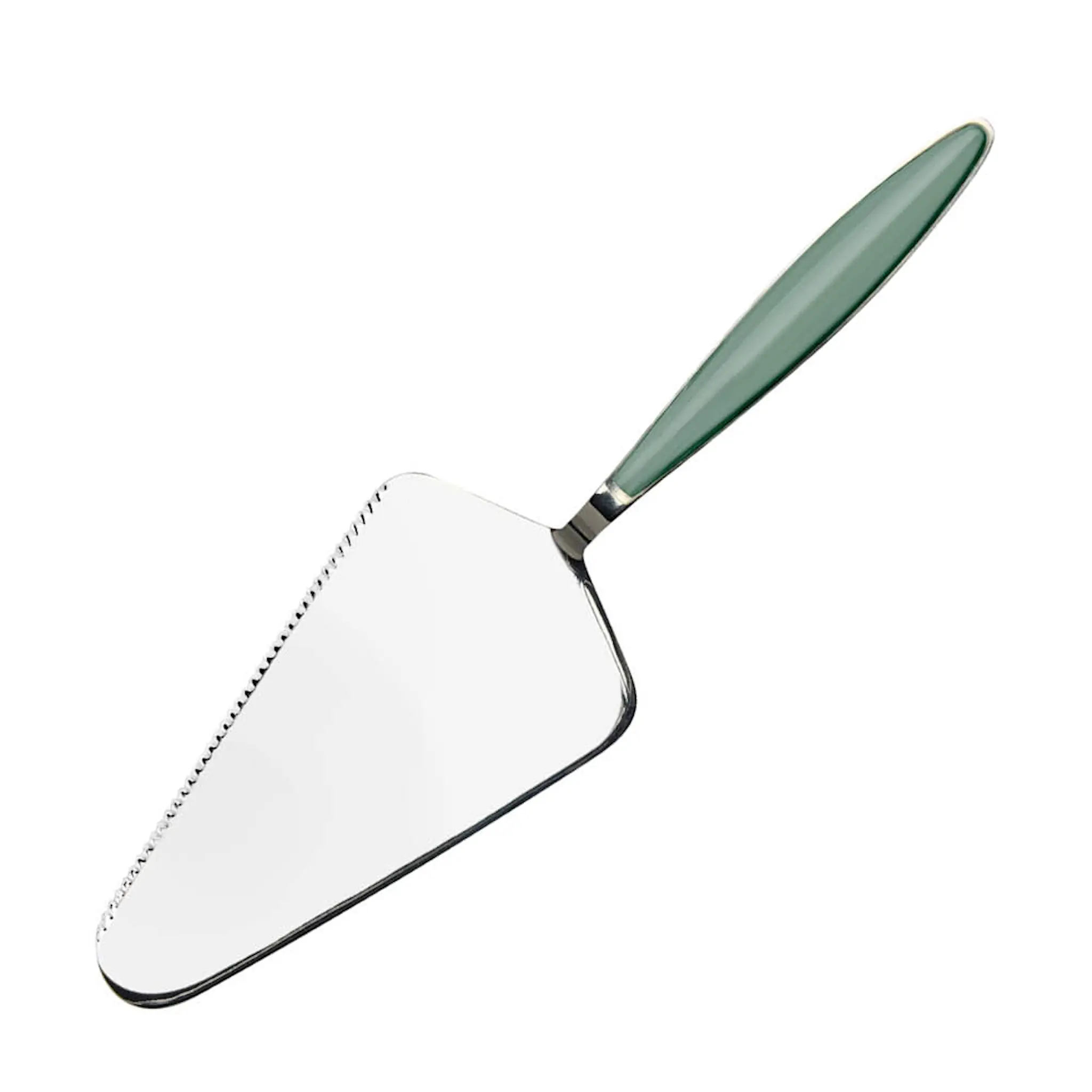 Guzzini Feeling tårtspade 27 cm green lagoon