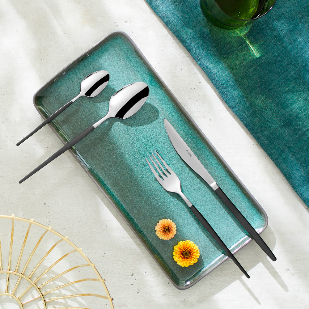 Amefa Soprano Aterimet 16 osaa Musta