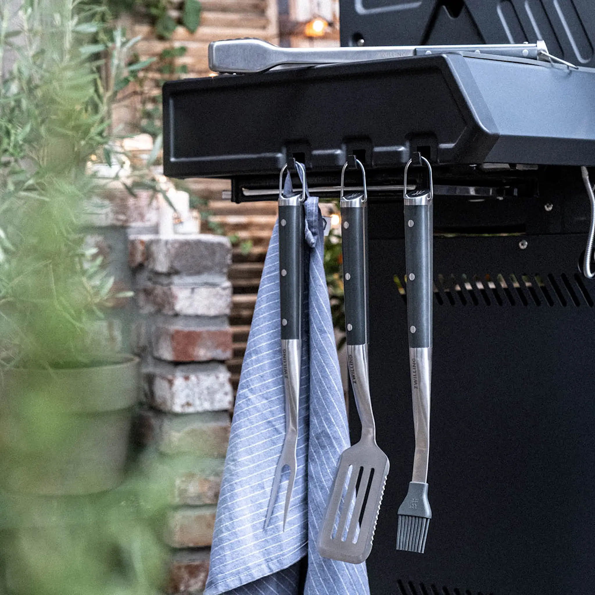 Zwilling BBQ+ bakpensel i rostfritt stål 41 cm