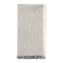 Elouise tygservett 45x45 cm svart/offwhite