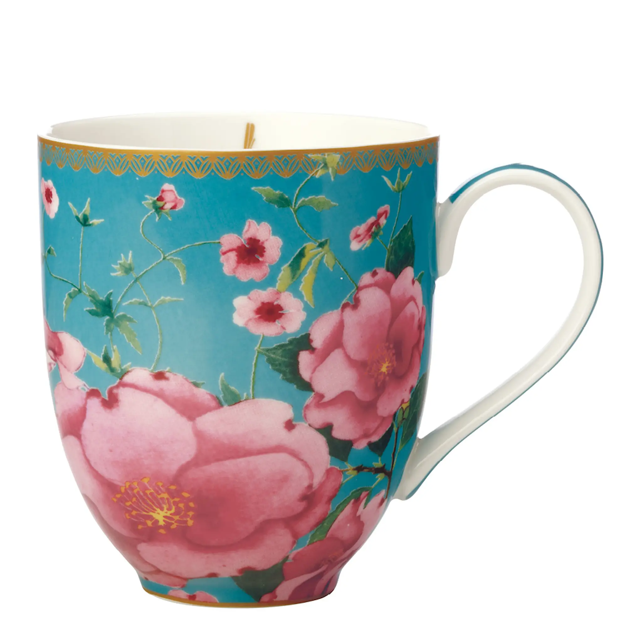 Maxwell & Williams Silk Road mugg 30 cl blå