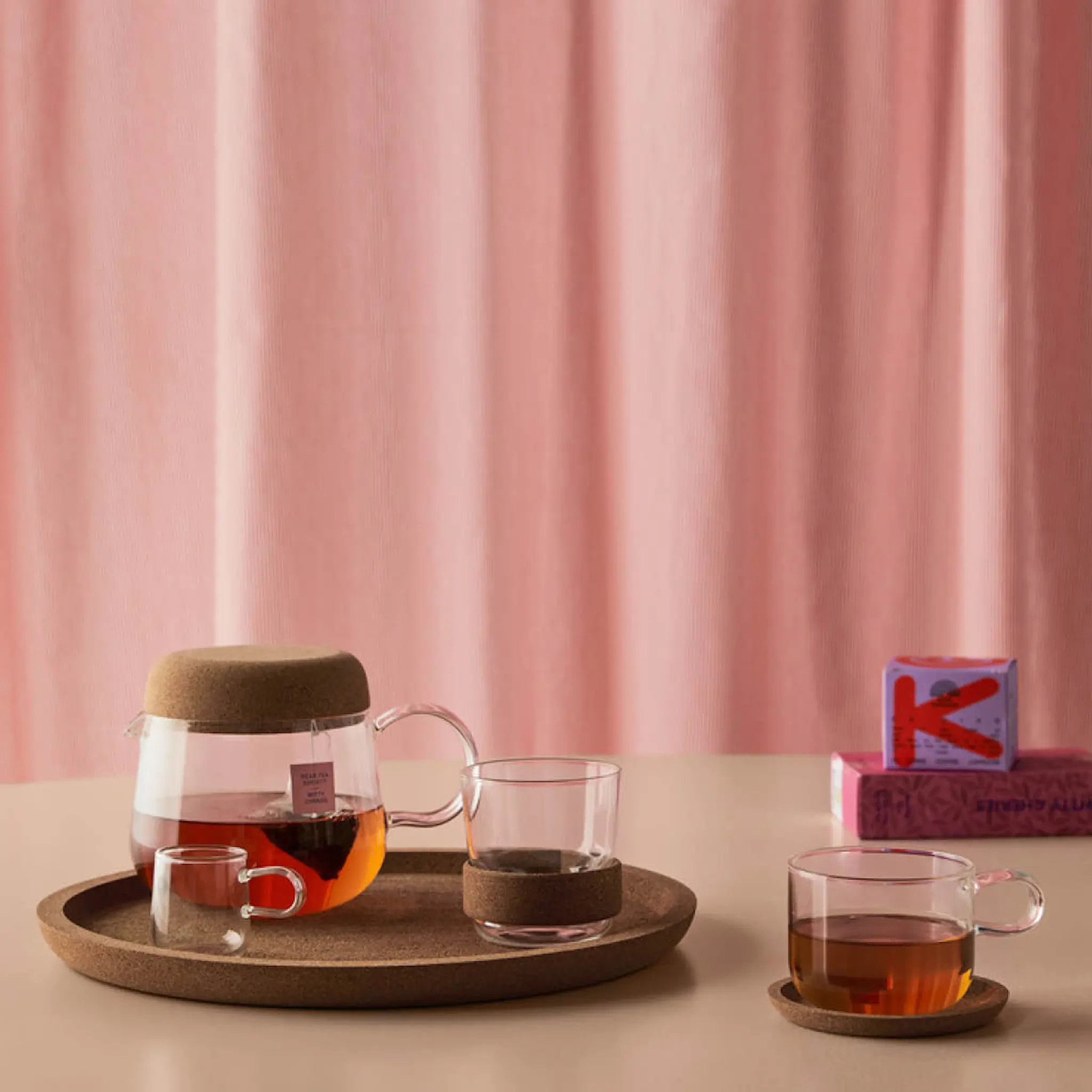 Kosta Boda Viva espressokopp med fat 8 cl 2-pack