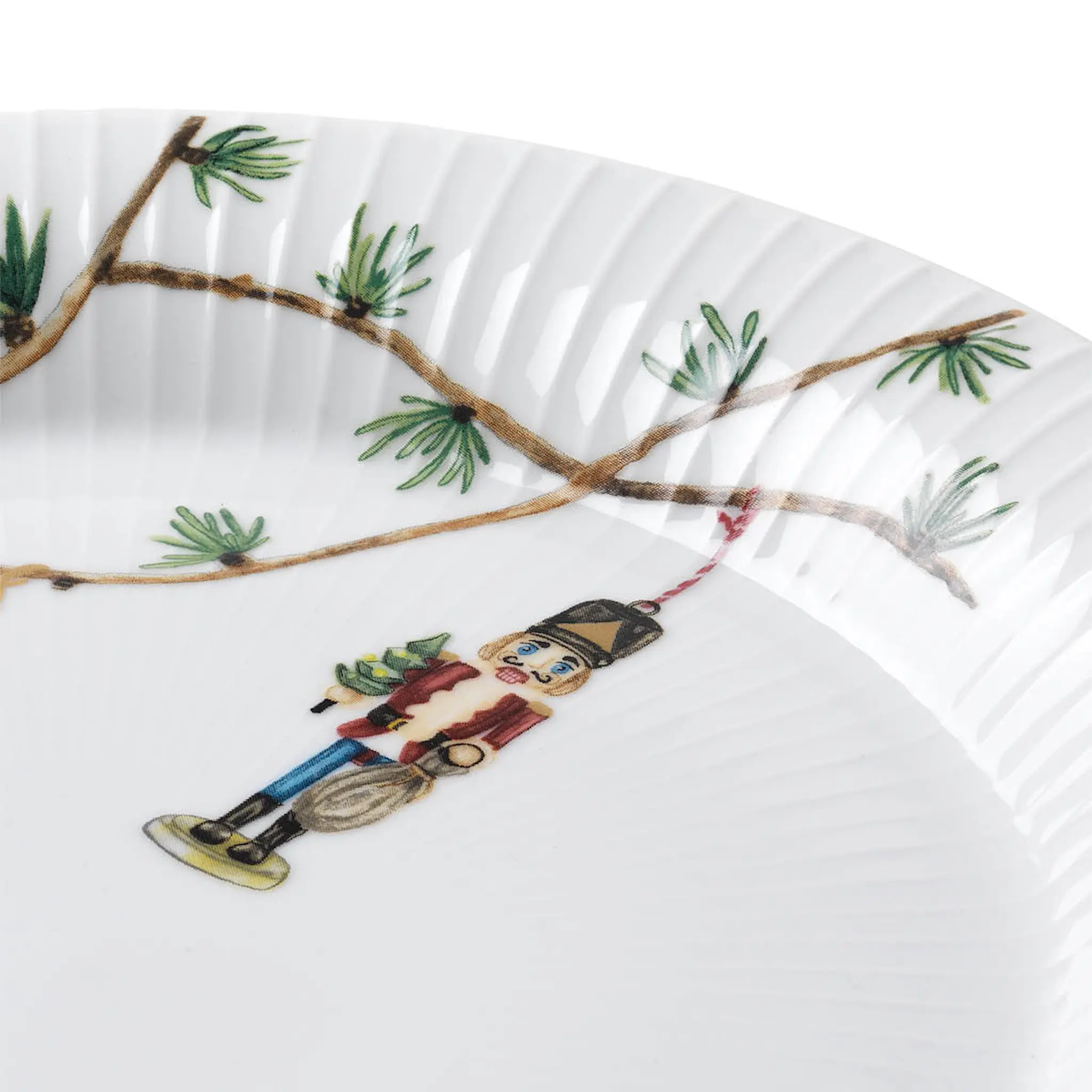 Kähler Hammershøi Christmas Lautanen 27 cm 2 kpl Valkoinen