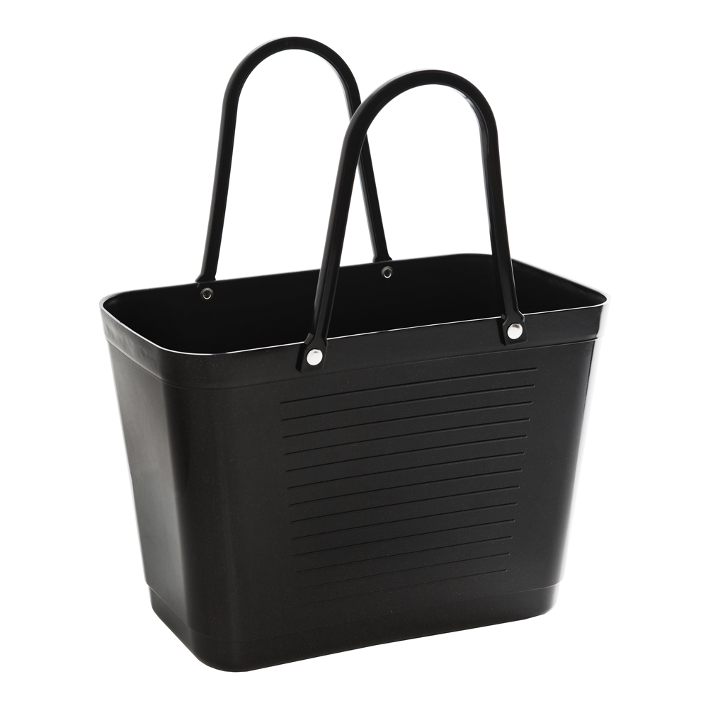 Hinza - Green Plastic Laukku 7,5 L Musta