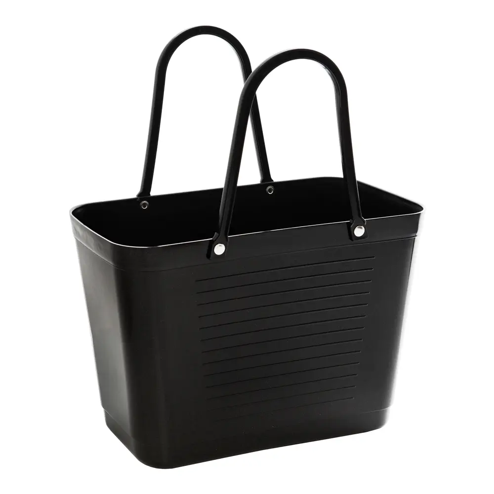 Green Plastic veske liten 7,5L svart stjernehimmel