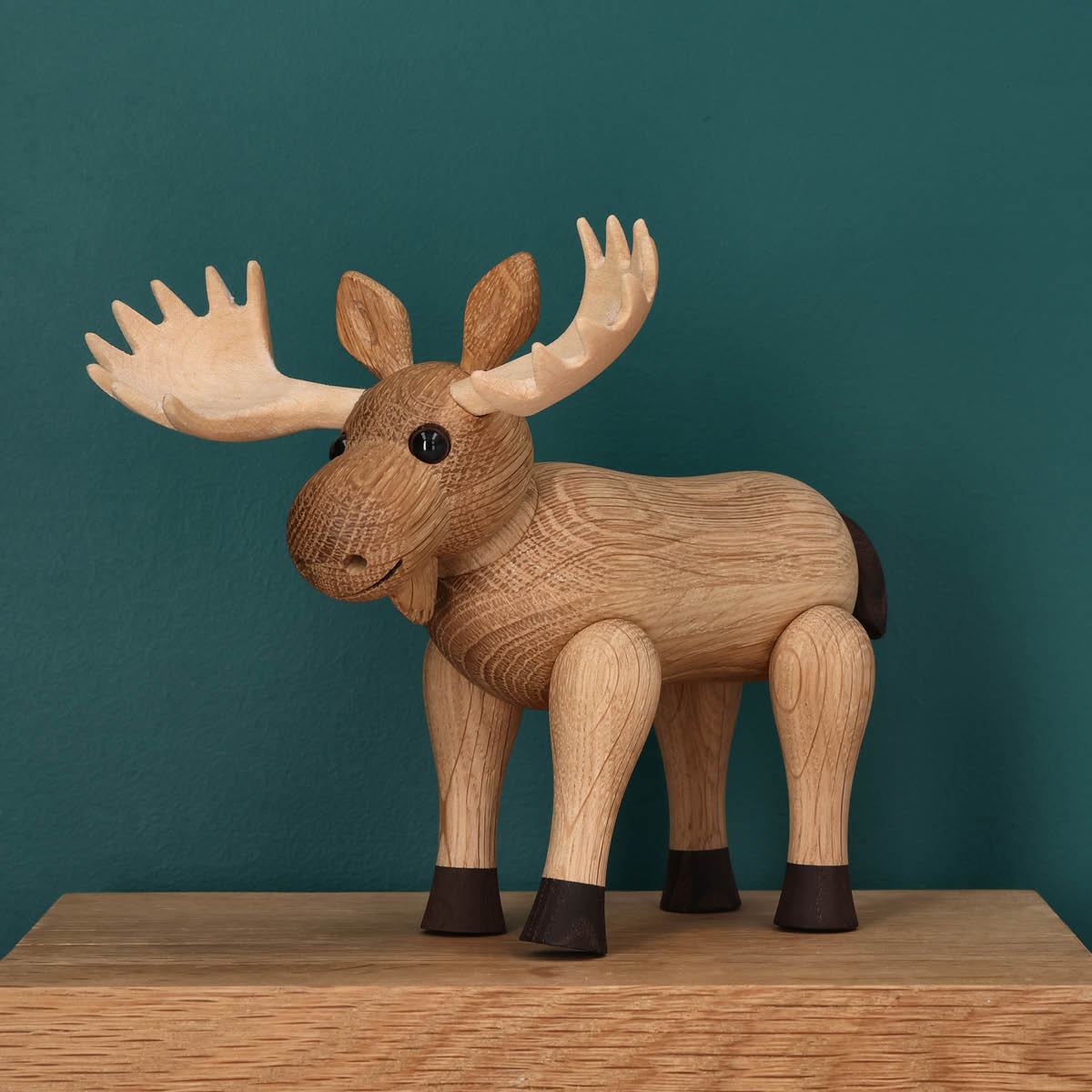 Spring Copenhagen Harald Moose trefigur 15,5 cm eik