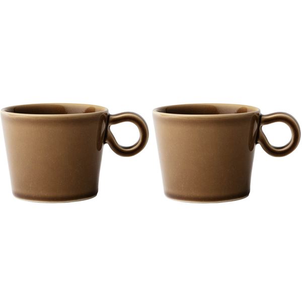 PotteryJo Daria mugg 28 cl 2-pack umbra