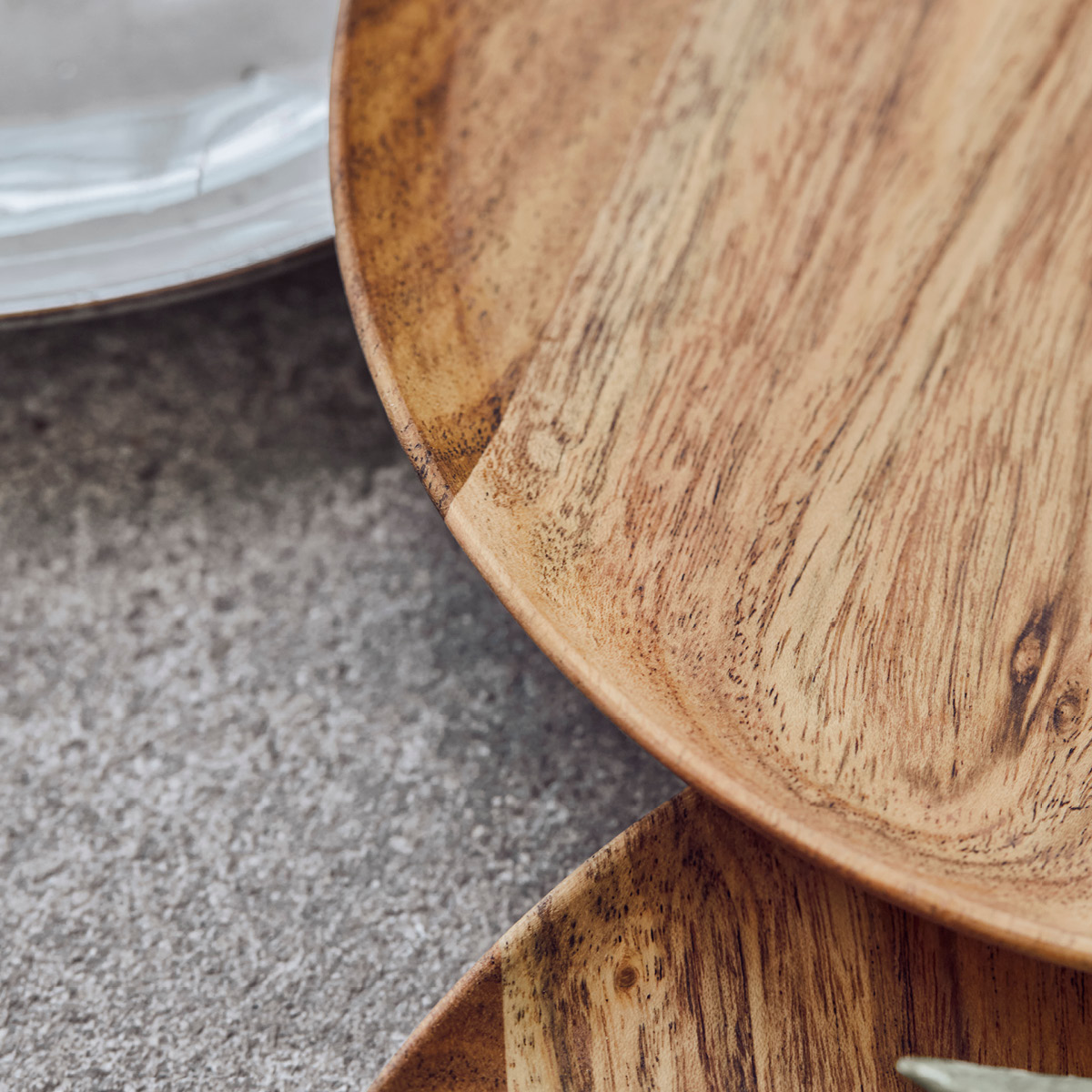 House Doctor Wood Tarjotin 25 cm Puu