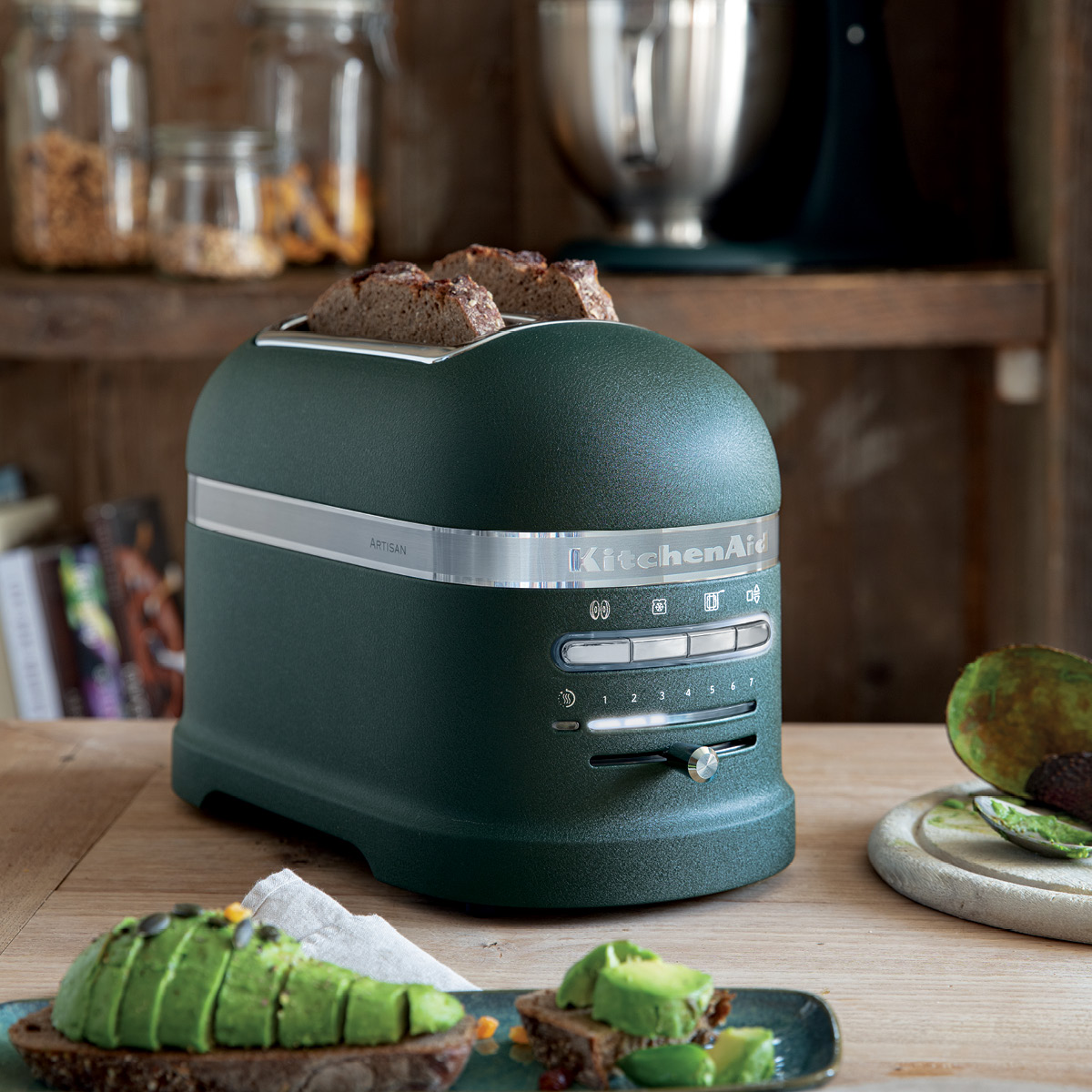 KitchenAid Artisan brødrister 5KMT2204EPP pebbled palm