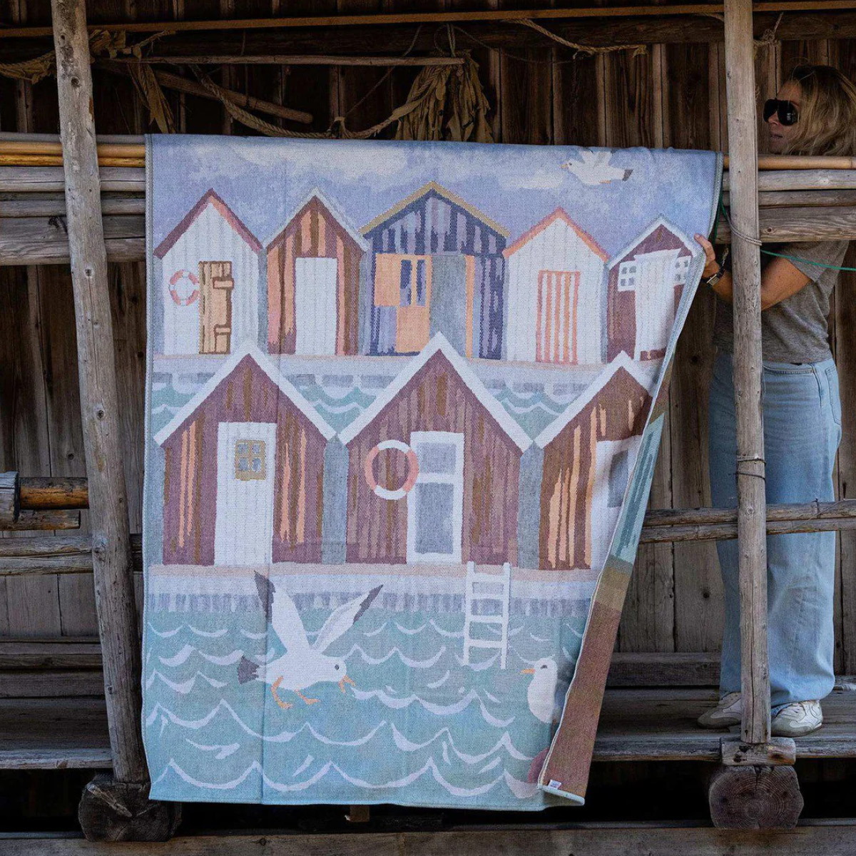 Ekelund Sjöbod pläd 140x170 cm