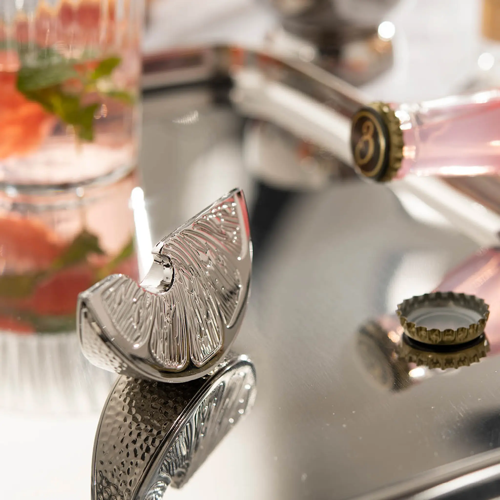 Stiernholm Drink Collection flaskeåpner stål