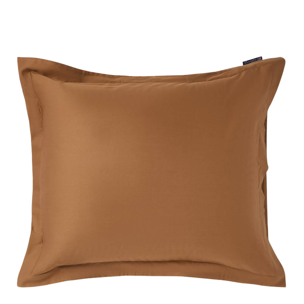 Lexington Örngott 50x60 cm bomullsatin enfärgat fudge
