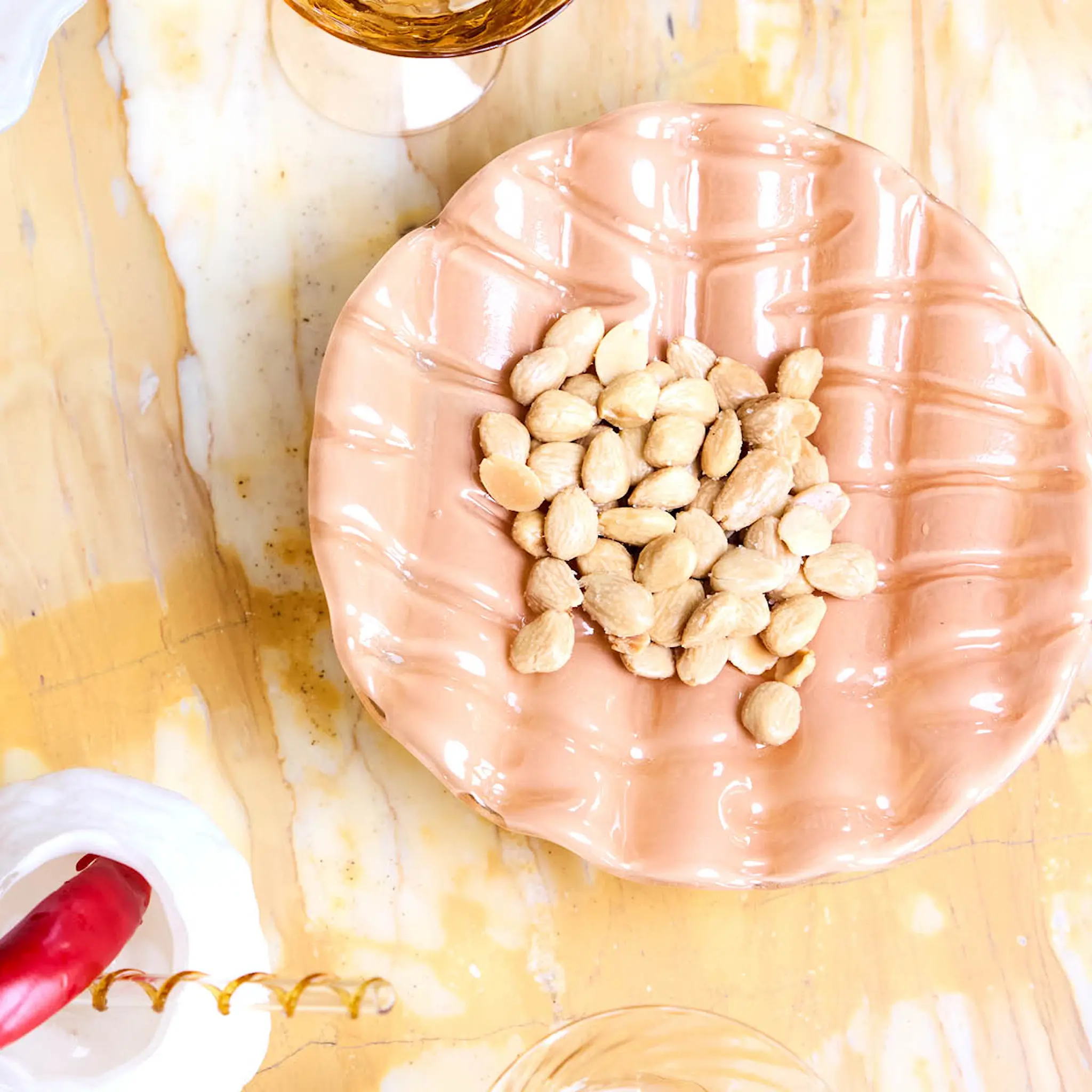 ByOn Laranne skål M 20x6 cm Fersken