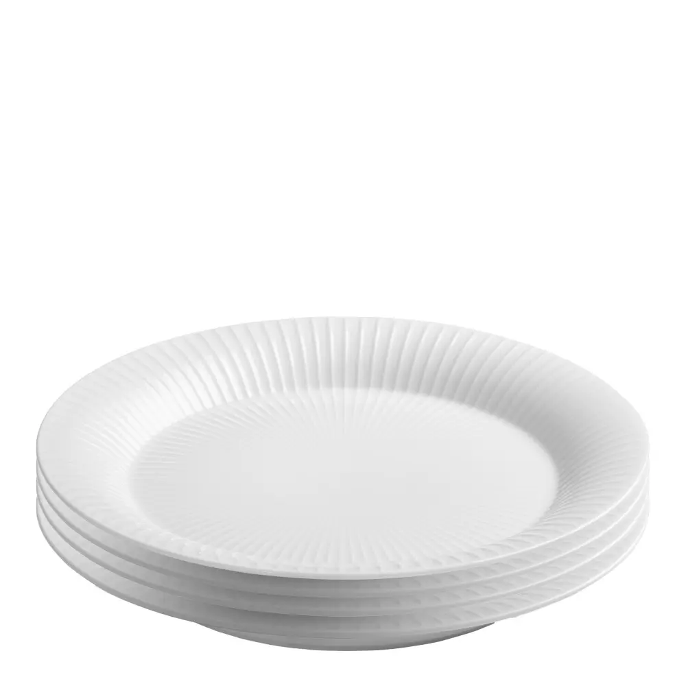Hammershøi Lautanen 22 cm 4 kpl Valkoinen