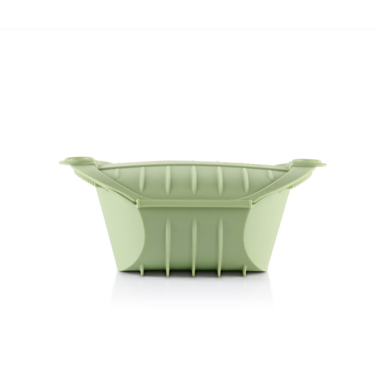 Lékué Ångkokare djup för mikrovågsugn 2 port. grön