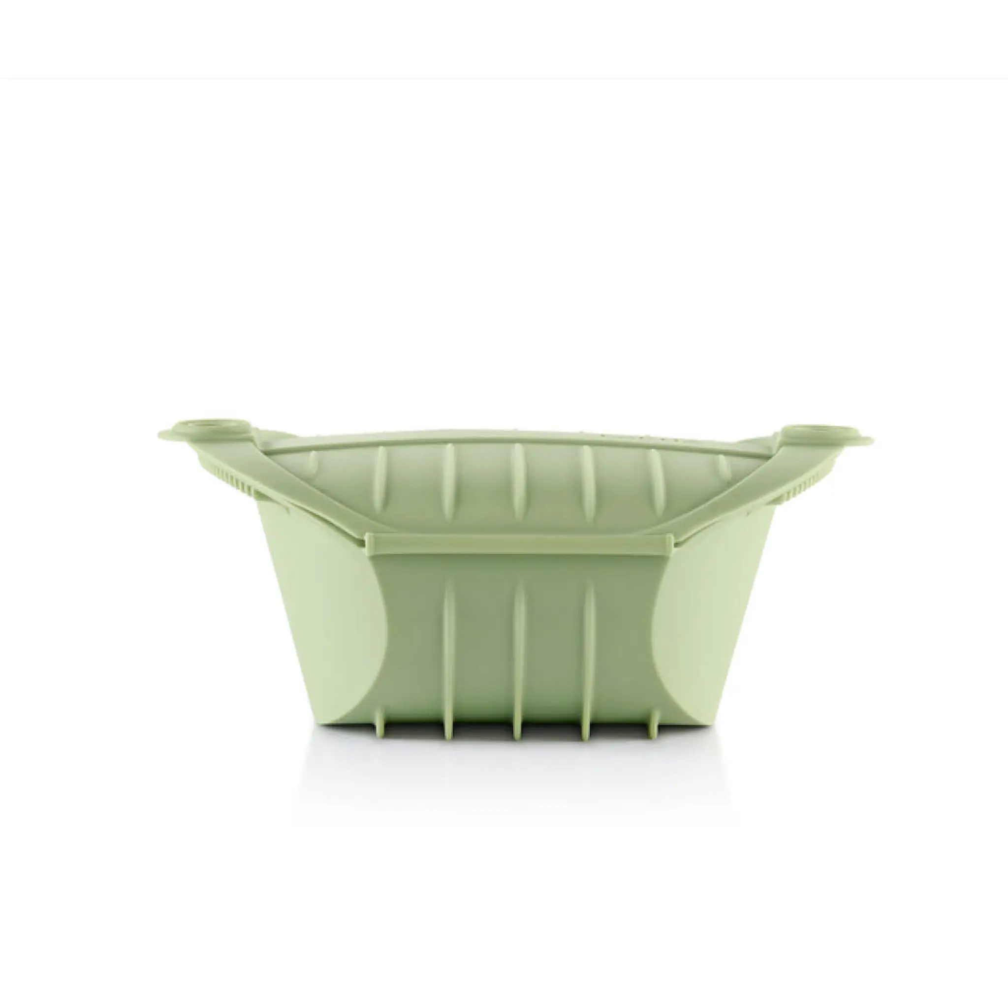 Lékué Ångkokare djup för mikrovågsugn 2 port. grön