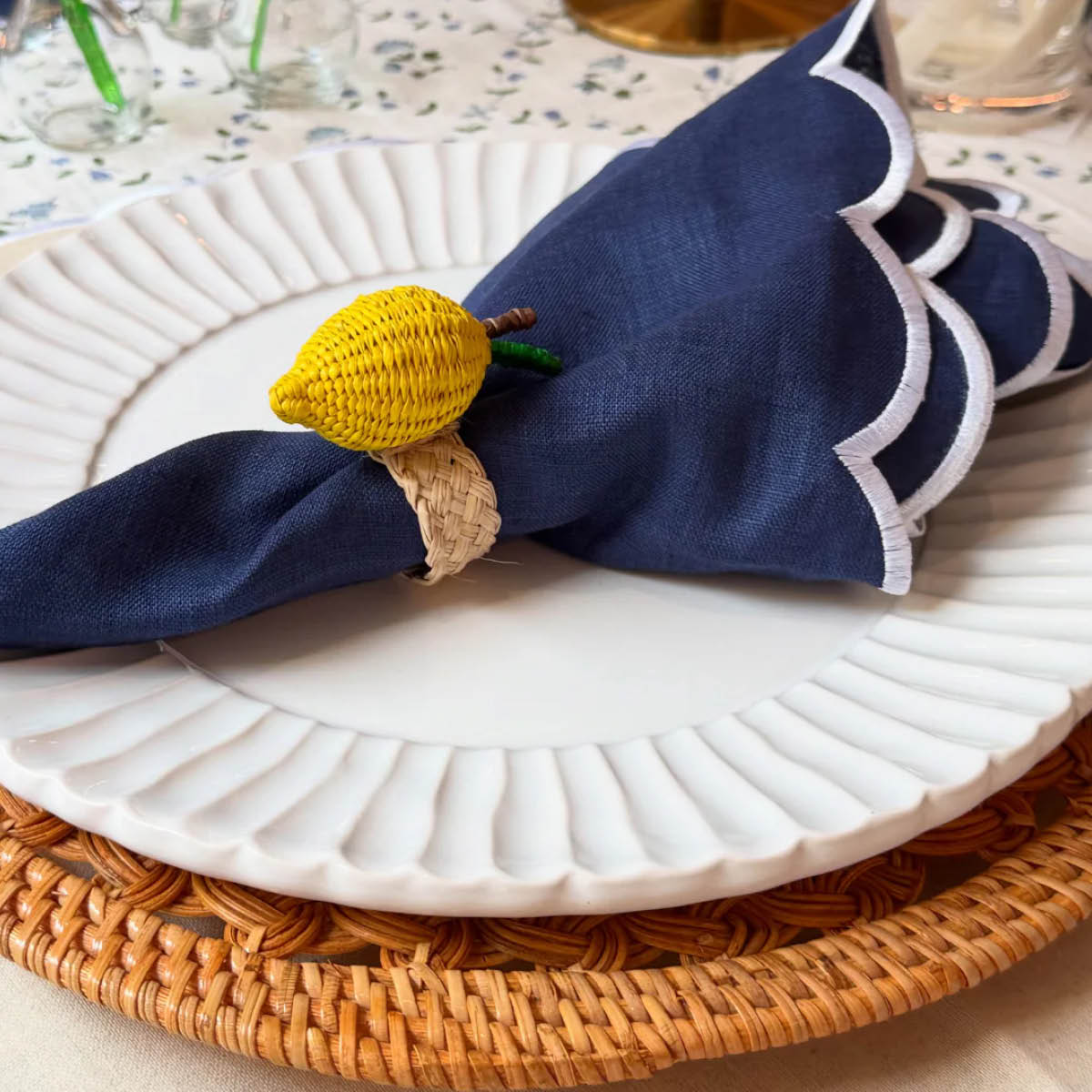 Von Norten Servettring 8 cm Citron