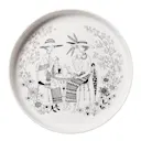 Emilia pajform 28 cm vit