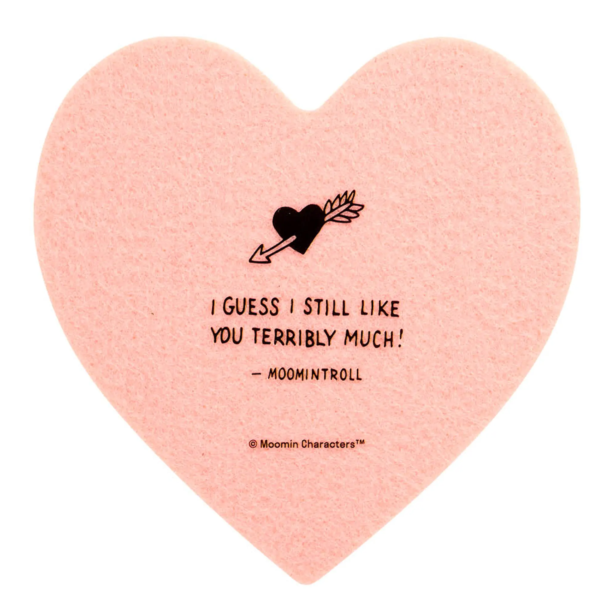 Muurla Mumin glasunderlägg 10,5 cm 4-pack Tillsammans