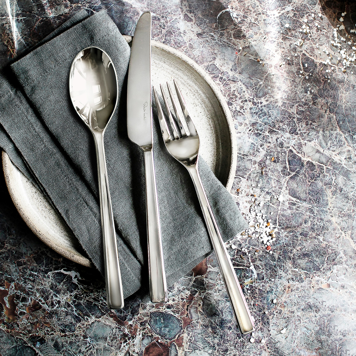 Robert Welch Blockley bestickset 24 delar stål