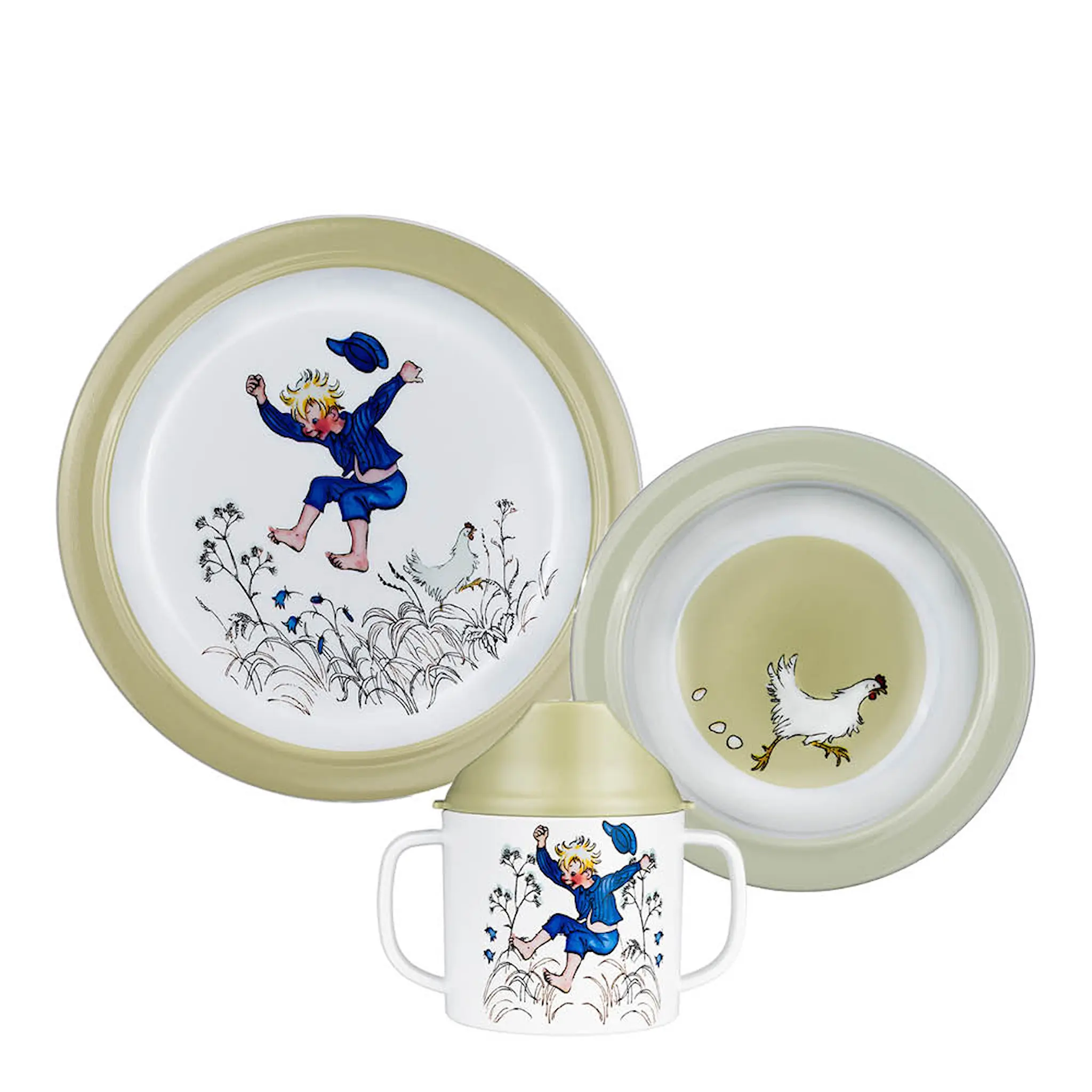 Rätt Start Emil i Lönneberga barnservis 3 delar