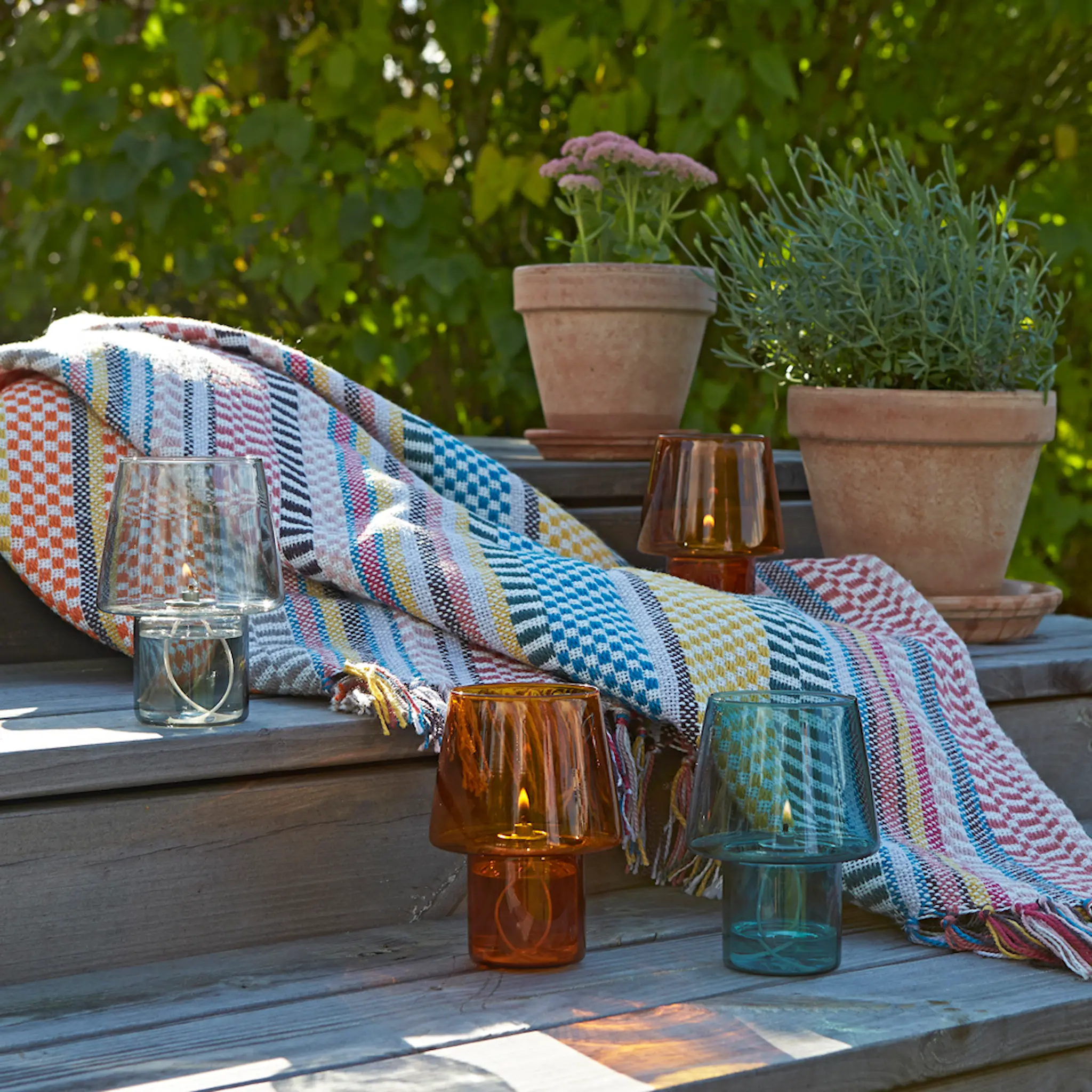 RIG-TIG Viva Hurricane Öljylamppu 10,5x16,5 cm Amber