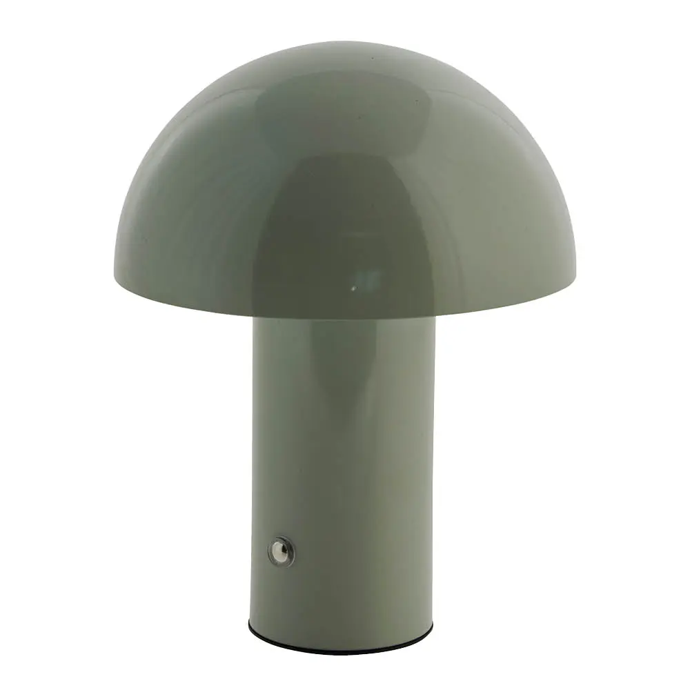 Nessina Kannettava LED-Lamppu 19 cm Pölynvihreä