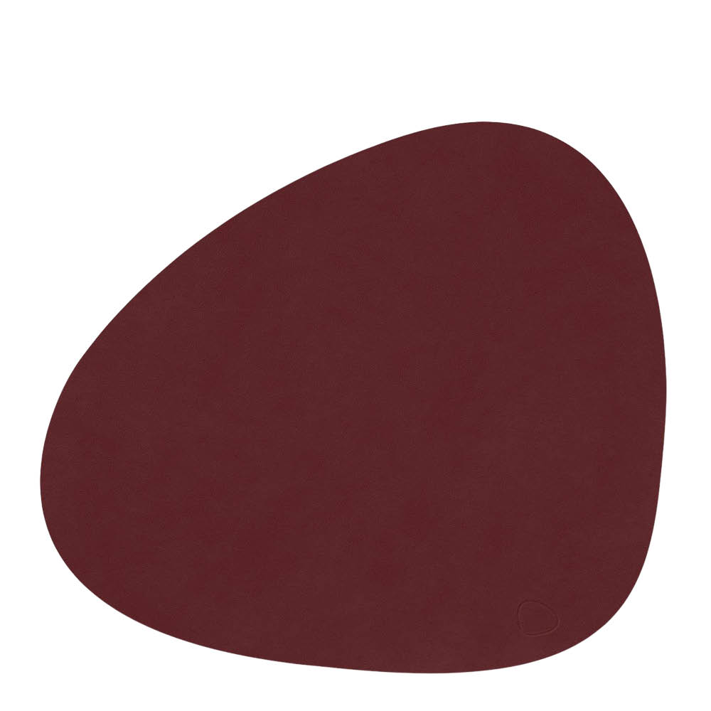 LIND DNA Nupo Curve pöytätabletti 37x44 cm Burgundy
