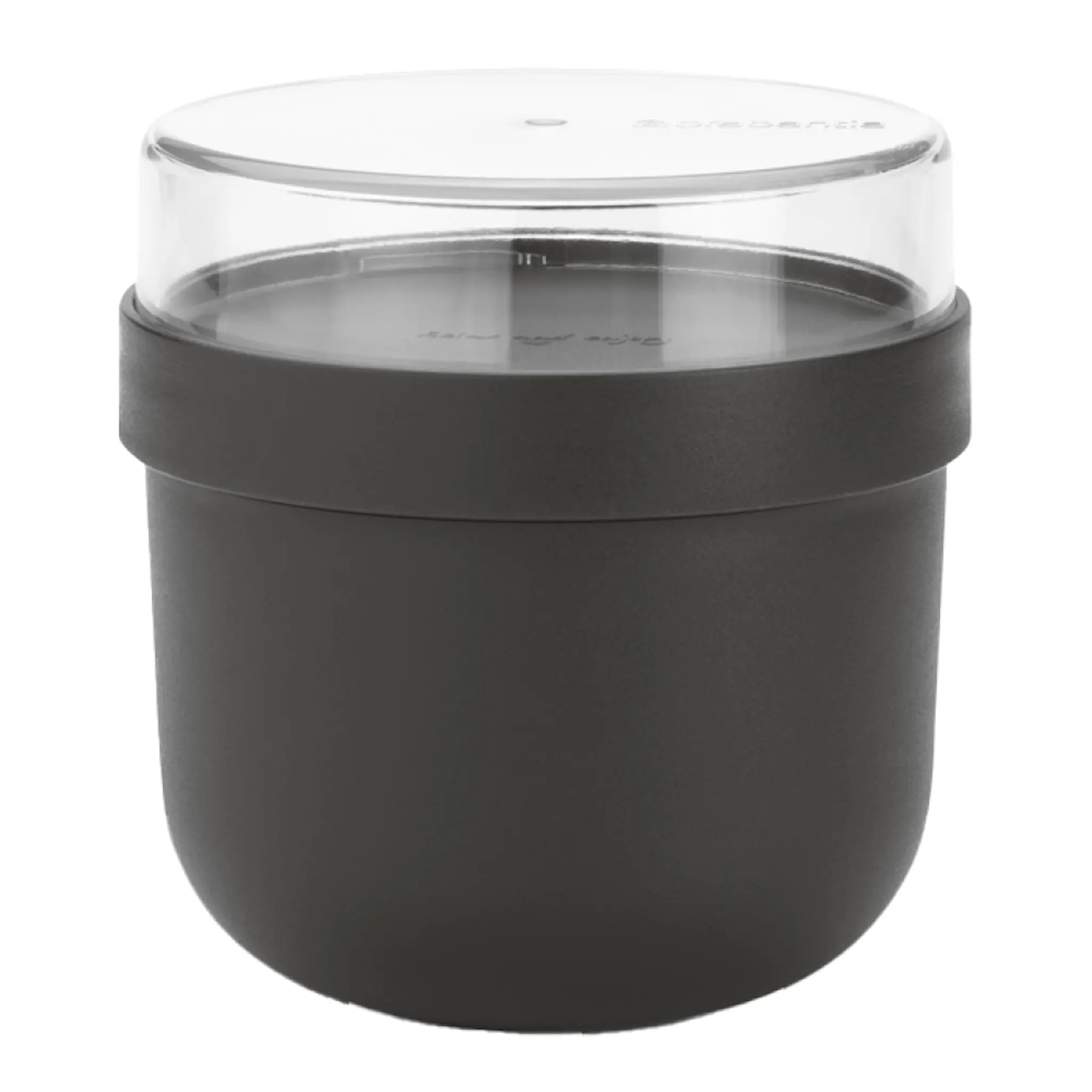 Brabantia Make & Take frukostskål 0,5 L mörkgrå