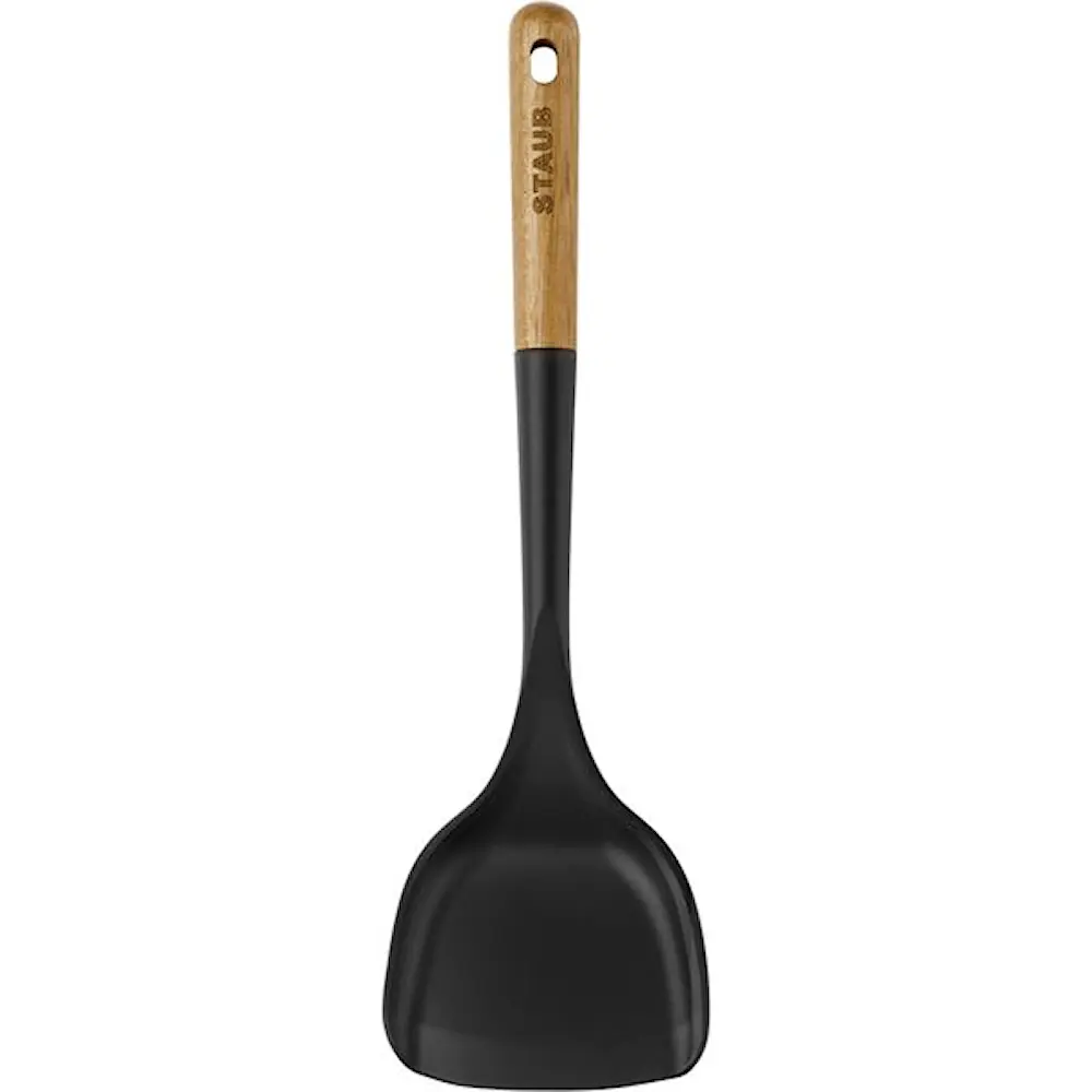 Gadgets wokspade 31 cm silikon/akasie