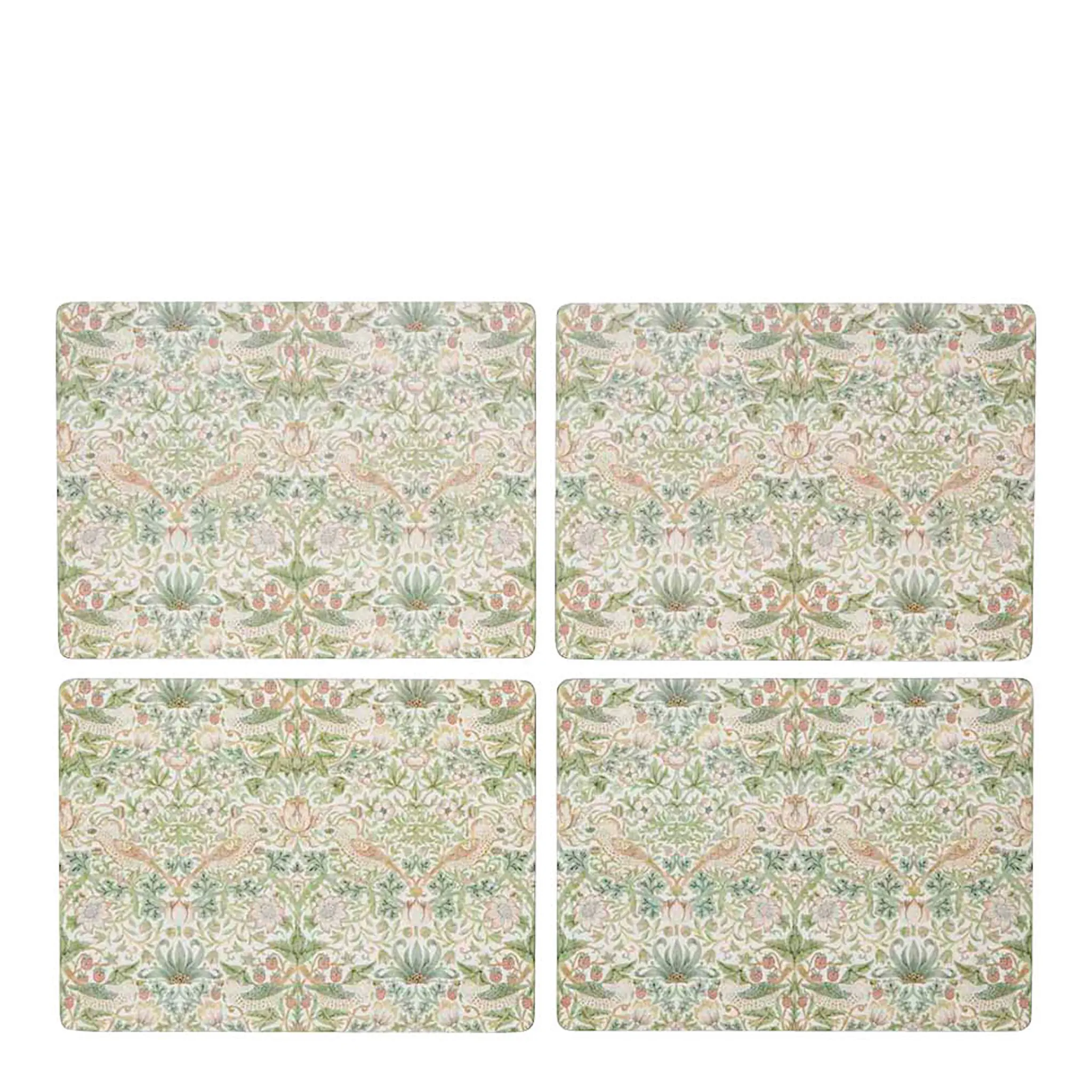 Spode Morris & Co bordstabletter 4-p