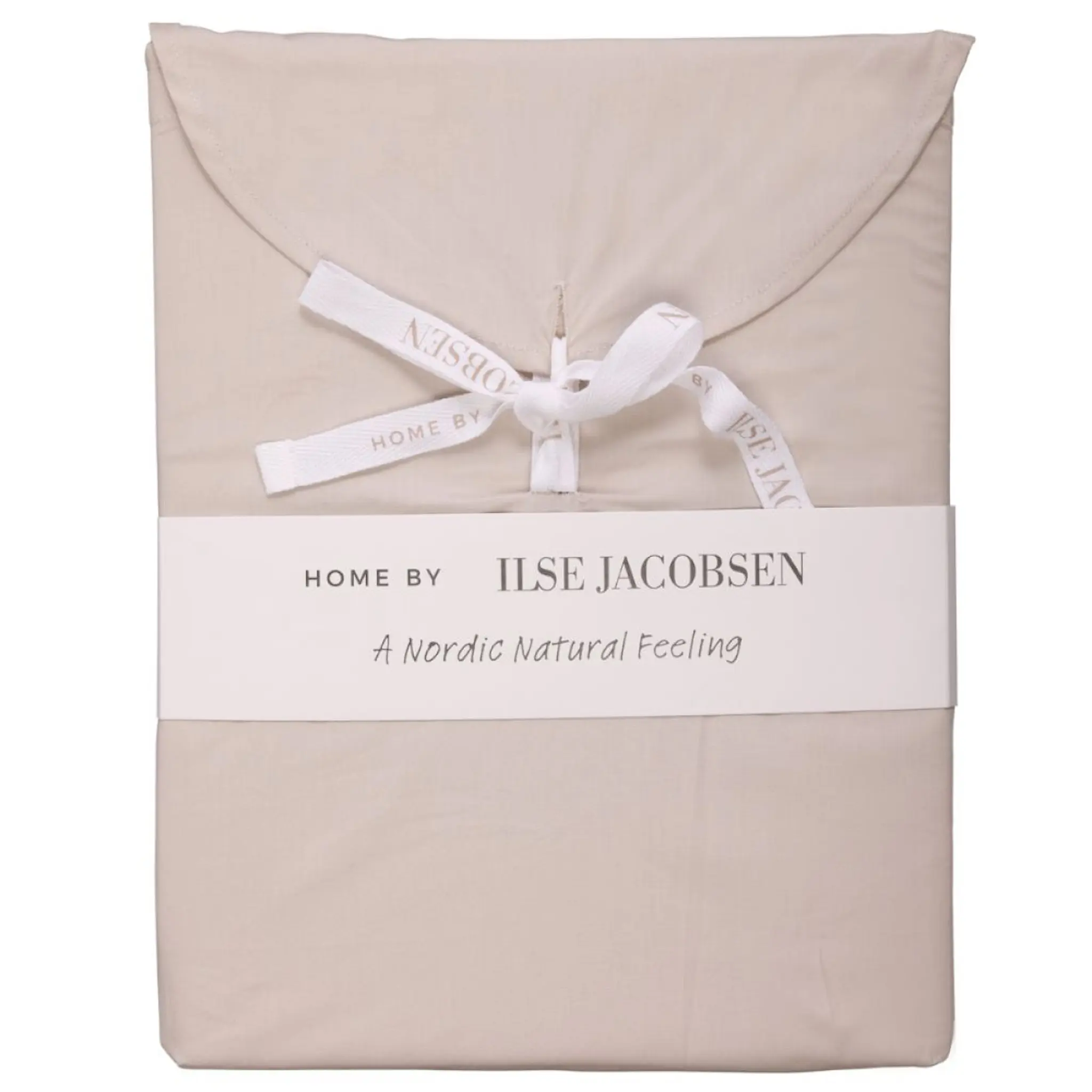 Home by Ilse Jacobsen Bedding Collection bäddset 150x210 cm + 50x60 cm sand beige