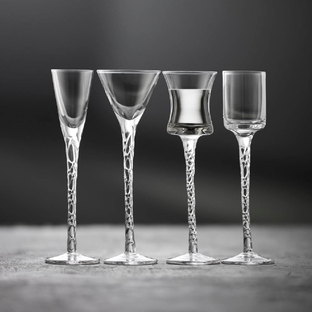 Lyngby Glas Nora snapseglass 5 cl 4 stk klar