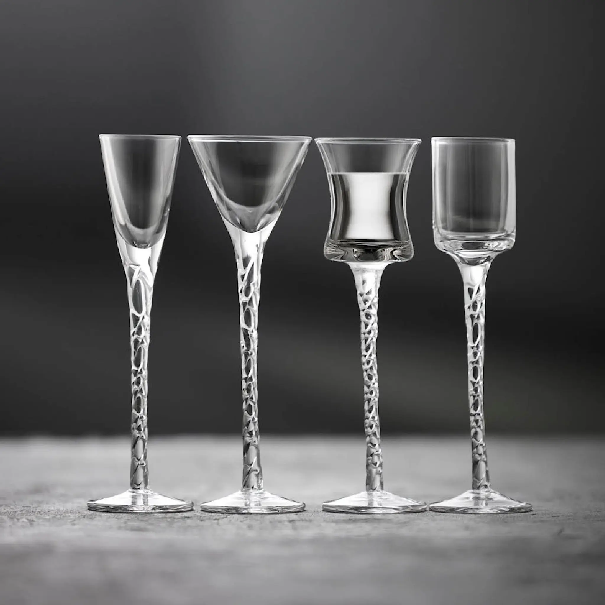 Lyngby Glas Nora snapseglass 5 cl 4 stk klar
