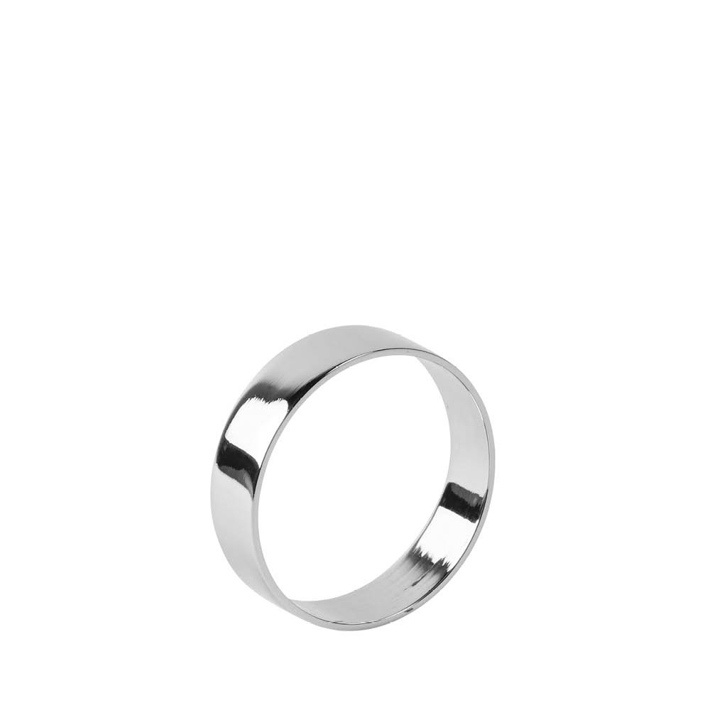 Broste Copenhagen Ring servettring 4,5 cm 6-pack silverfärgad
