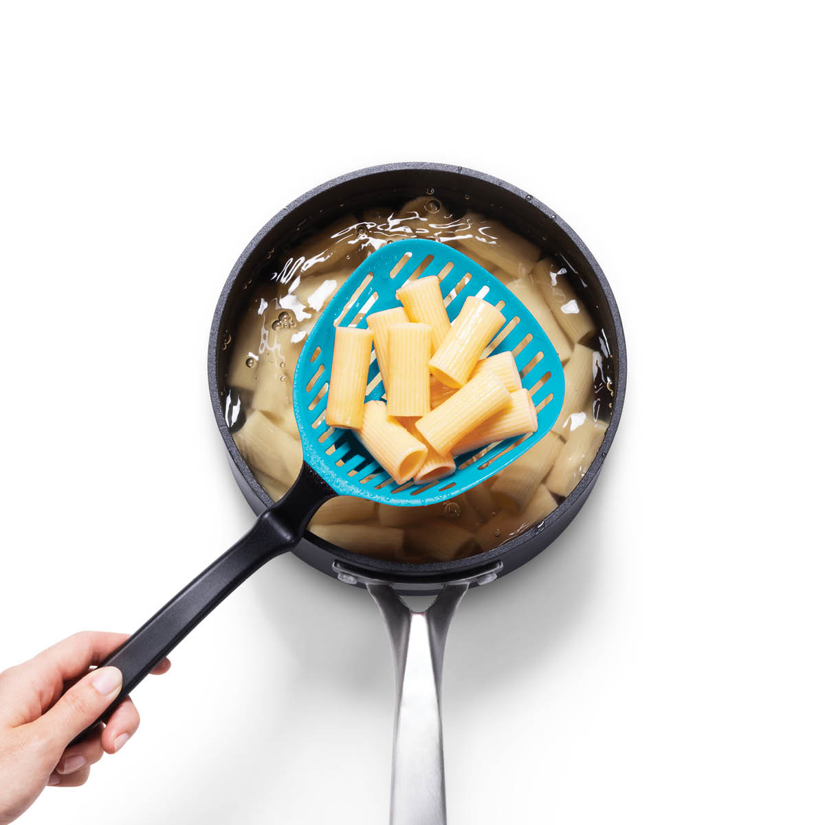 Dreamfarm Hålslev med vinklat skaft 28,8 cm dreamfarm blå