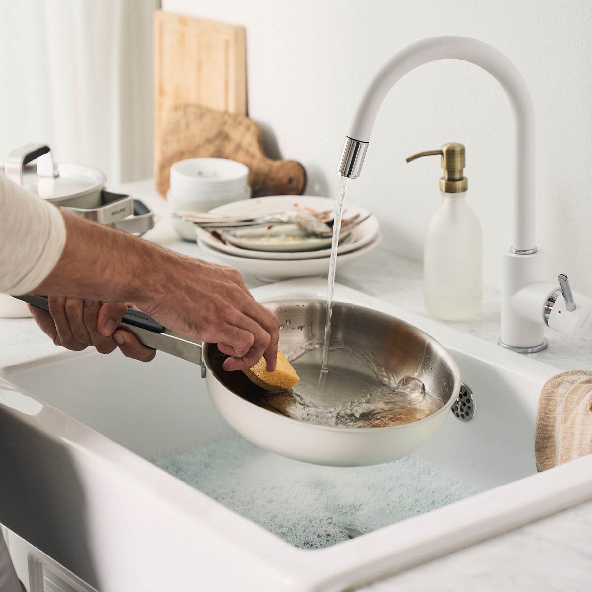 Zwilling Pure grytset 5 delar elfenbensvit