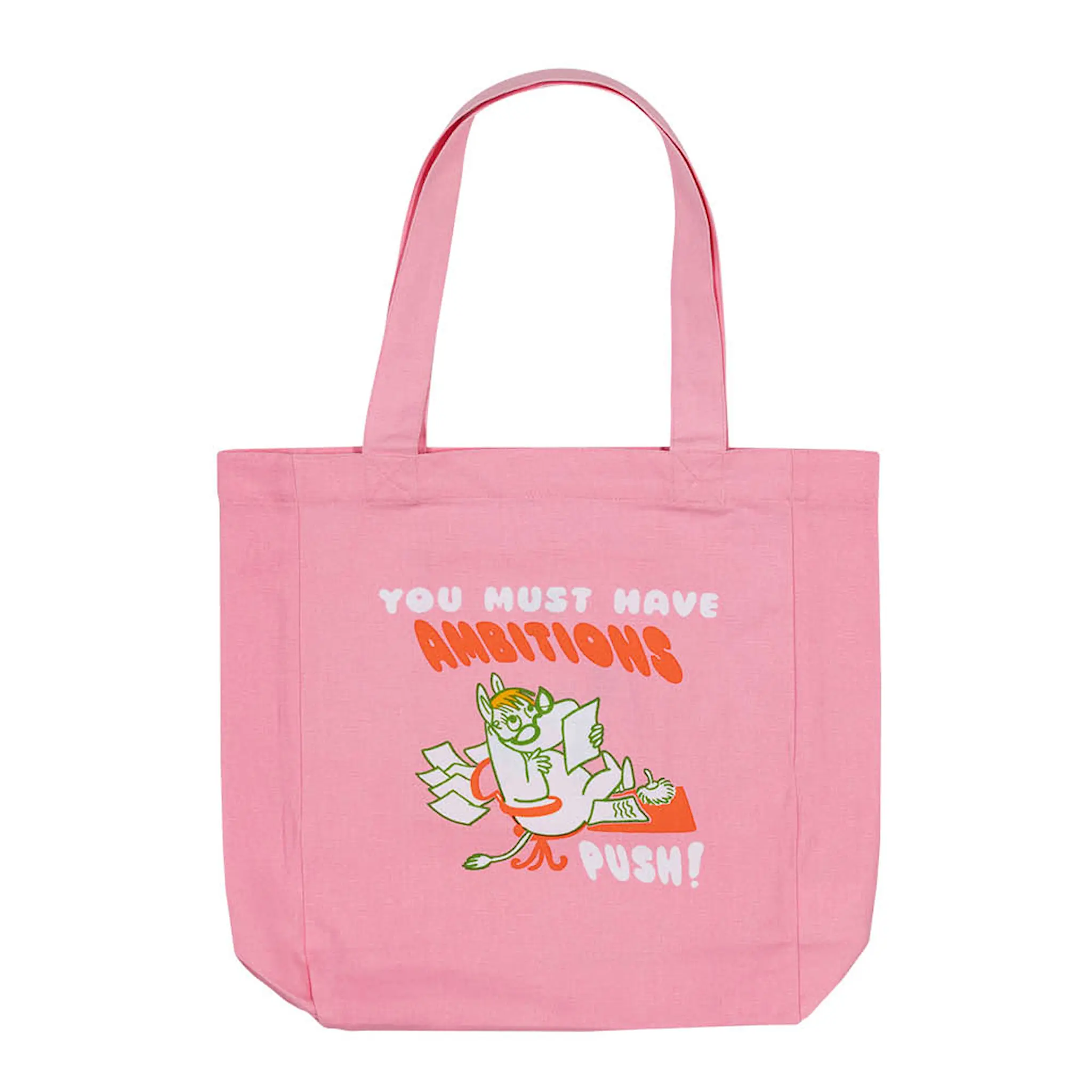 Moomin Arabia Muumi Rebel Club Kangaskassi 31x38x10 cm Boss Lady