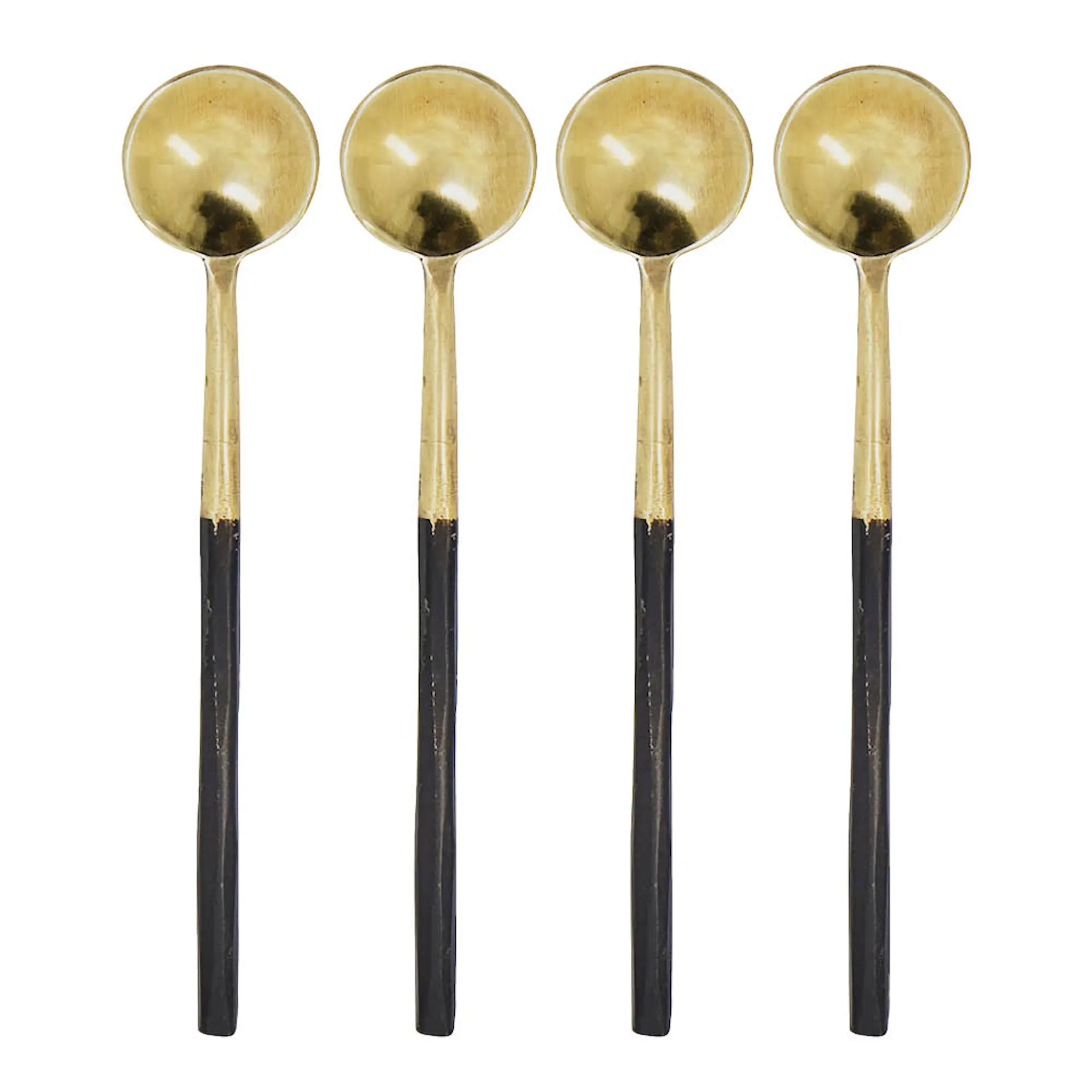 House Doctor Lusikkasetti 11,5 cm 4 kpl antiikkimessinki