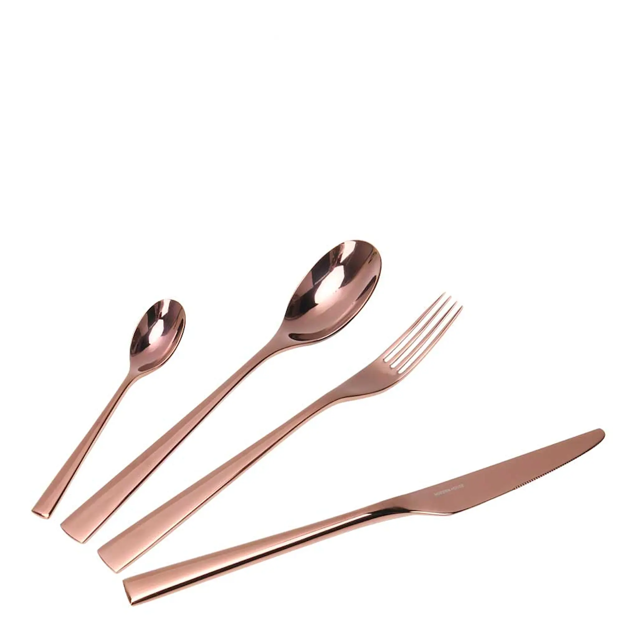Modern House Black Rose Bestickset Koppar 24 Delar