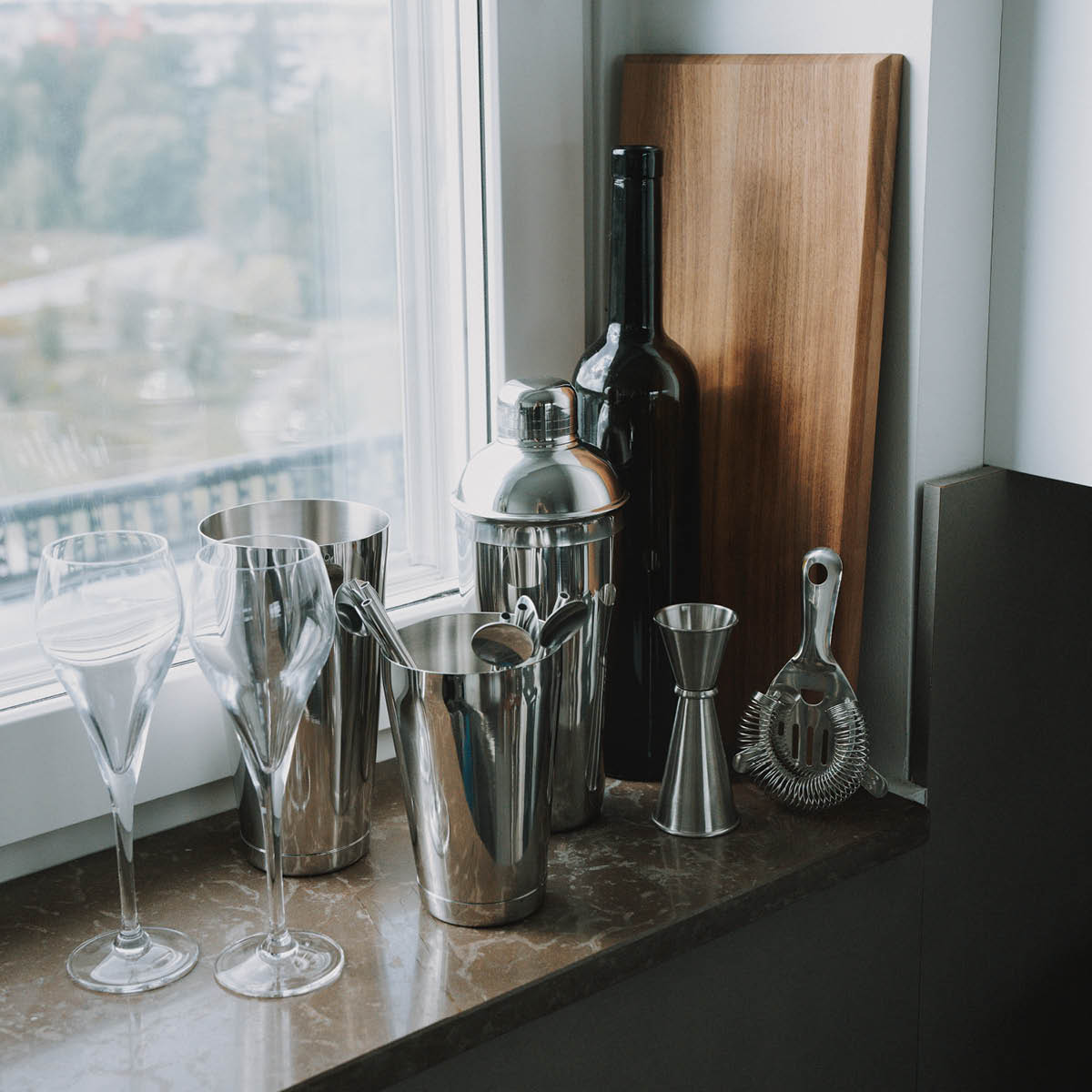 Stiernholm Drink Collection cocktailsil 6 cm blankt stål