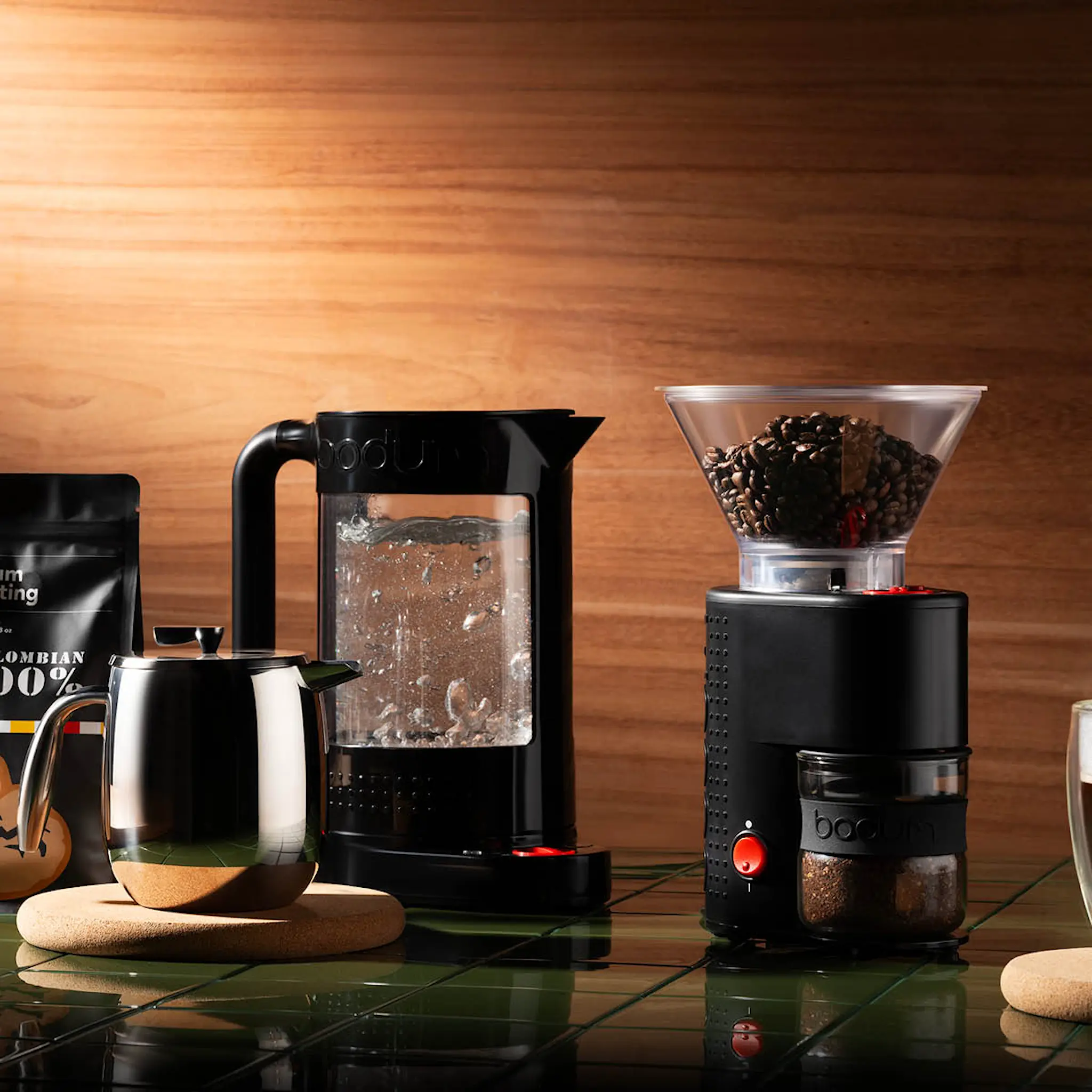 Bodum Columbia Pressopannu 4 kupillista 0,5 L Kromi