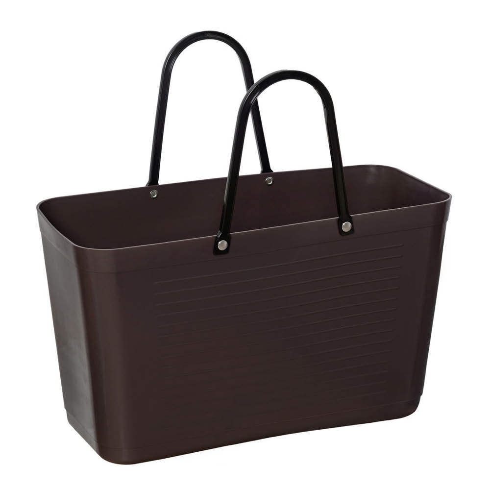 Hinza Green Plastic väska stor 15 L brun